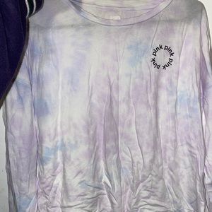 PINK tie-dye shirt